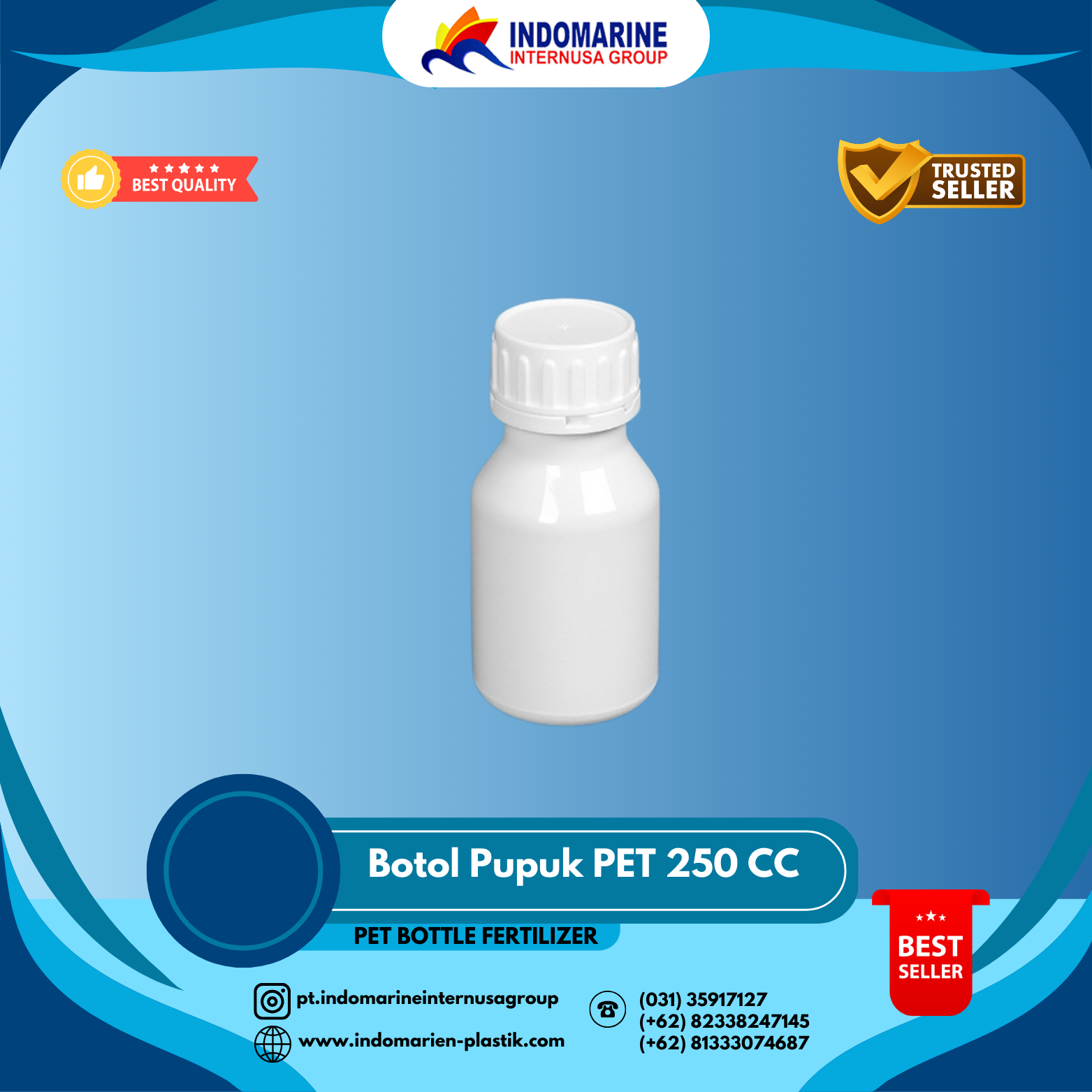 Botol Pupuk PET 250 CC