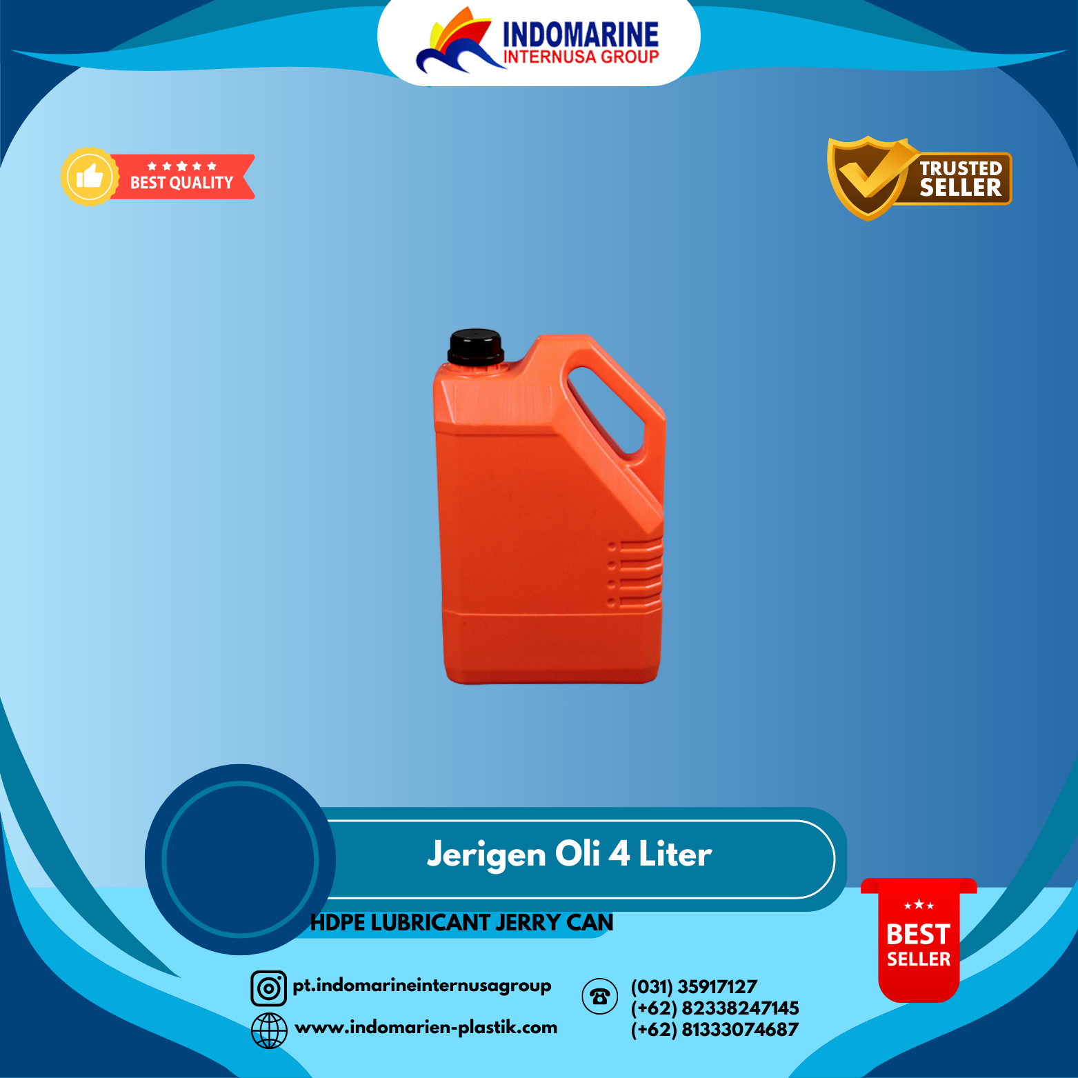 Jerigen Oli 4 Liter