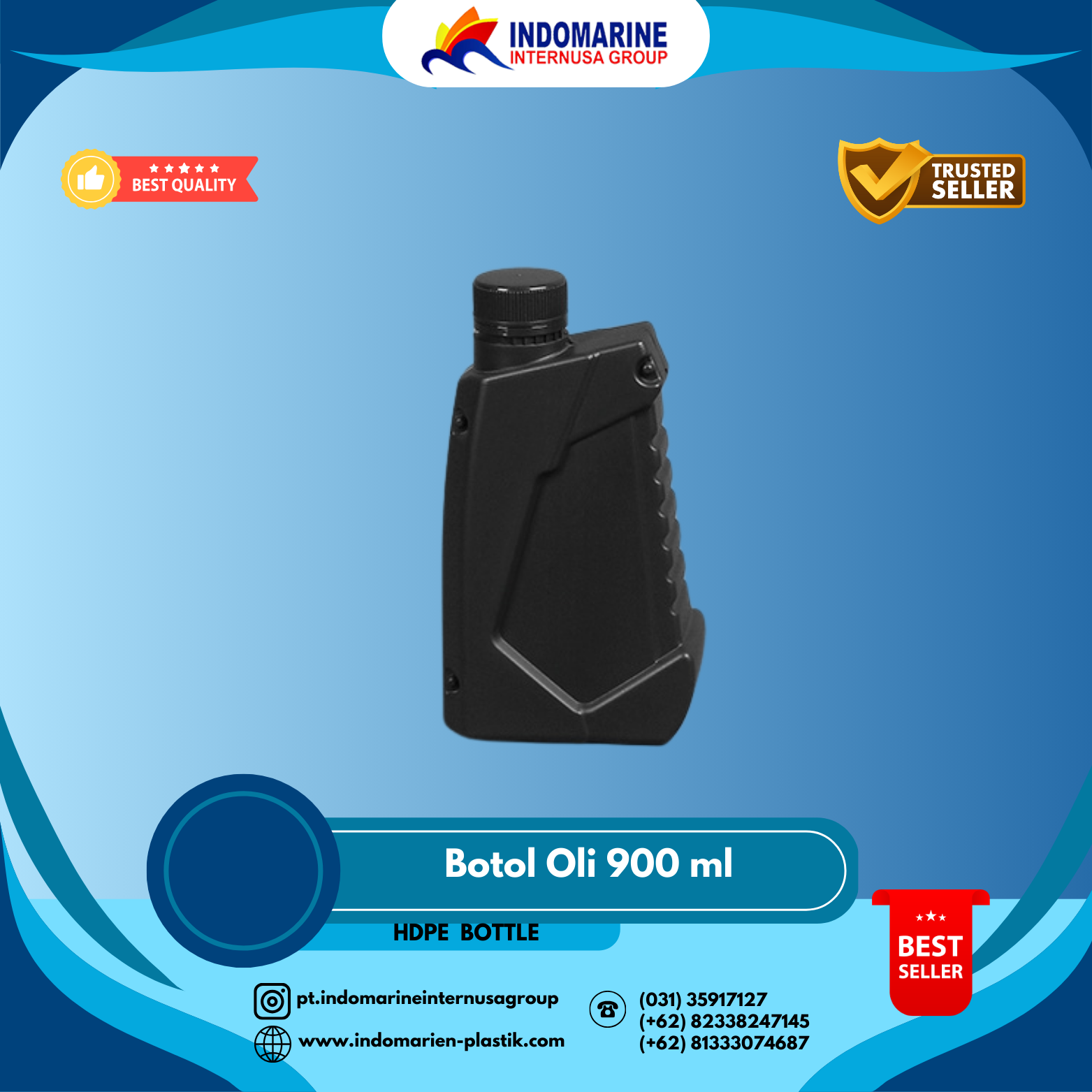 Botol Oli 900 ml