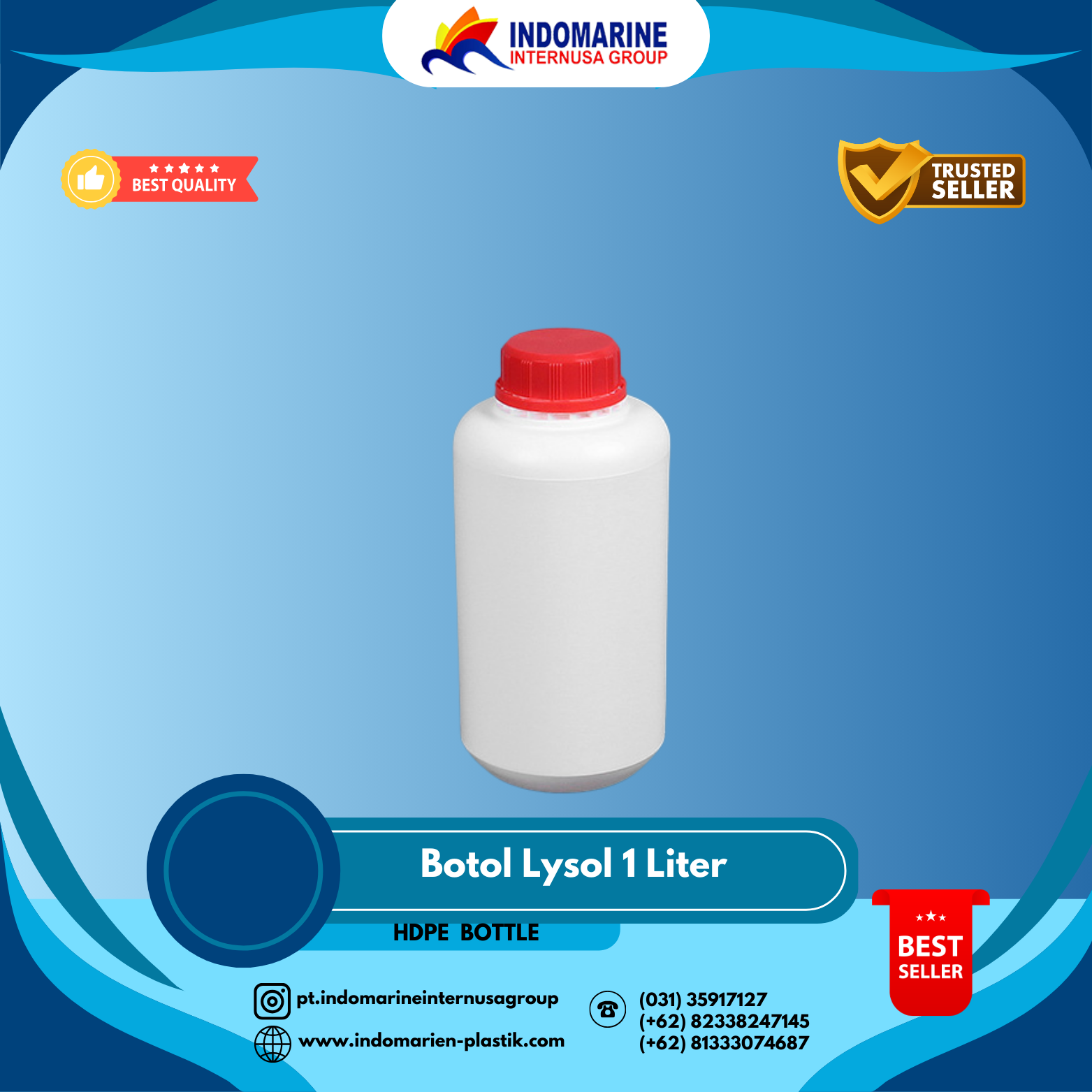 Botol Lysol 1 Liter